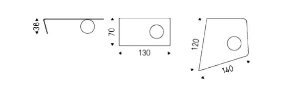 Низкий Хрустальный журнальный столик Cattelan italia GLOBE ARCH-00043604 - Вид №4