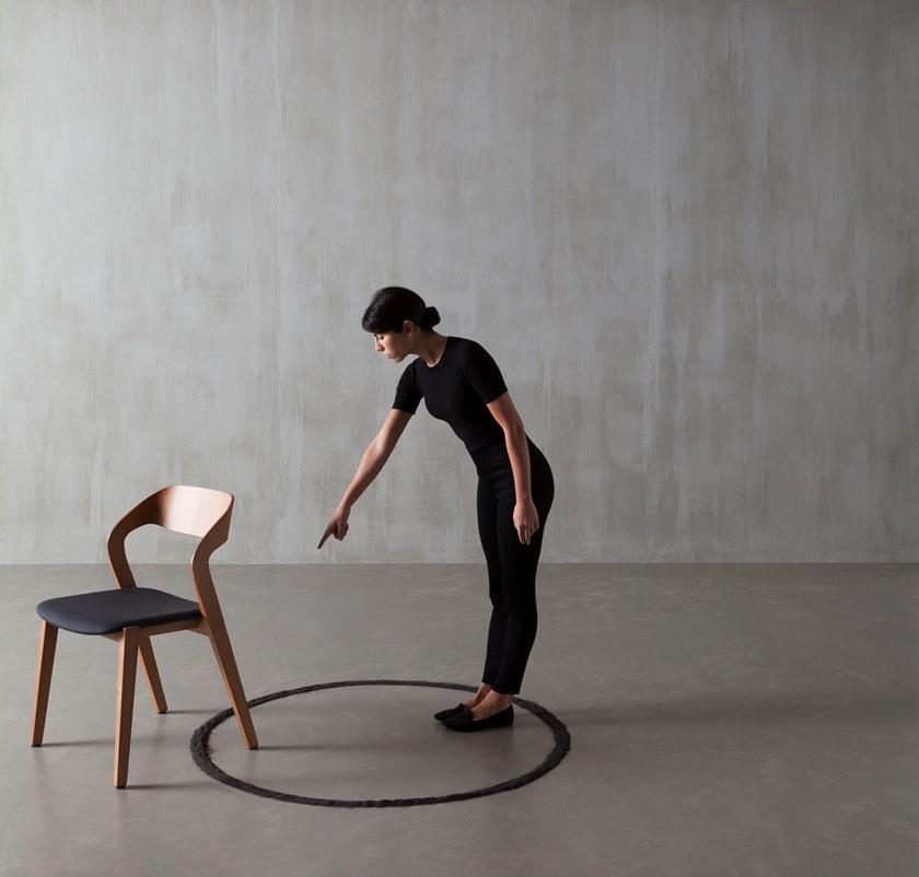 Crassevig Штабелируемый деревянный стул Mixis sun-id-1513554 - Вид №3