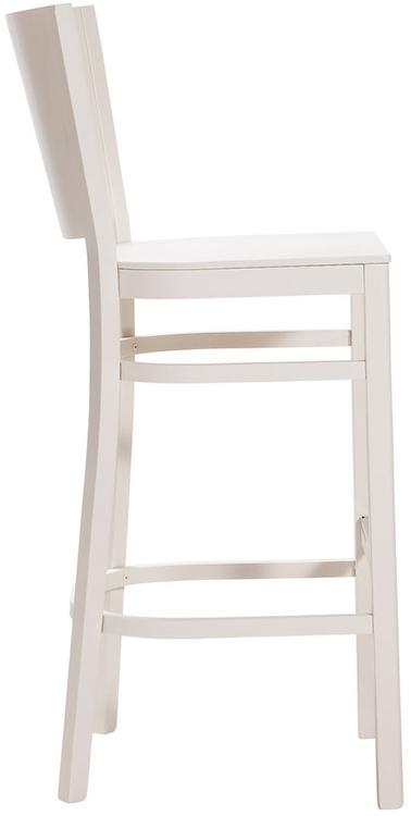 276 Стул Бергамо Белый барный R-HOME 400211СП_белый - Вид №2
