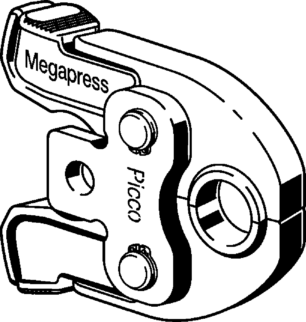 718 305 Модель 4284.9 Трубопроводные системы  Системные пресс-инструменты  Системные пресс-клещи Picco  Megapress Santreyd  - Вид №1