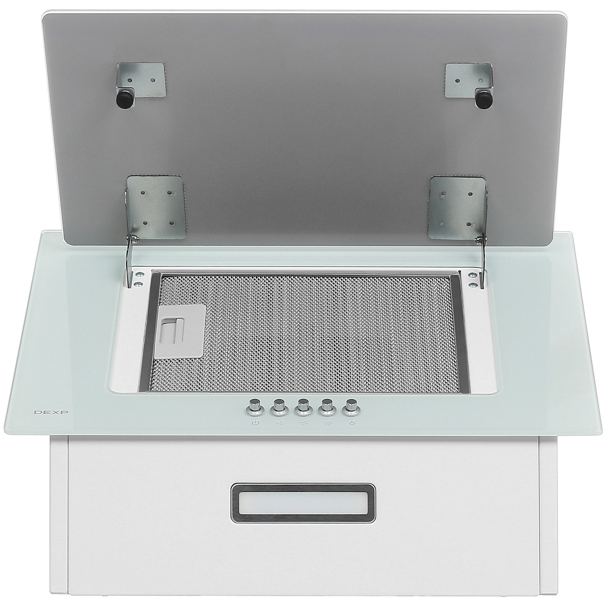 5410066 Вытяжка наклонная DEXP YC50W белый/белый STDN-0047934 - Вид №7