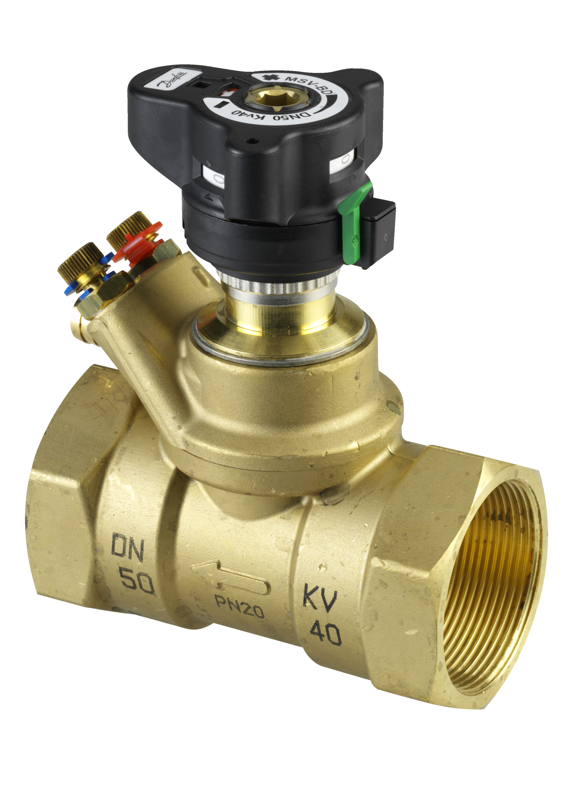 Danfoss Ручной балансировочный клапан MVT MVT Ду15 ручн.Баланс.Клап.LF наруж.резьб 003Z4181  - Вид №20