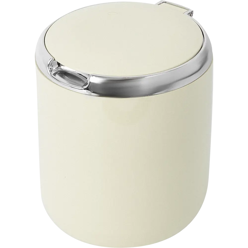 Урна для мусора Primanova Lima 3 л цвет бежевый STLM-2024943 - Вид №1