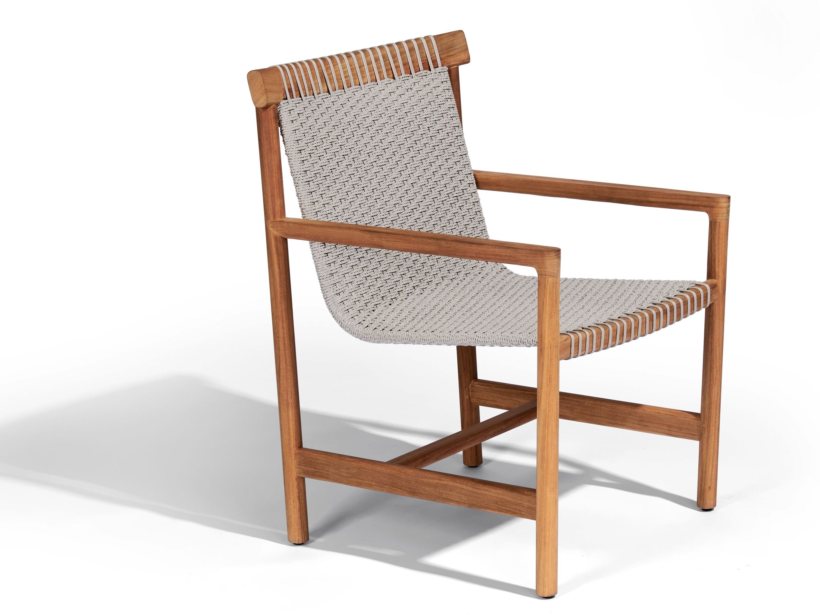 Стул для сада из тикового дерева с подлокотниками TRIBÙ Amanu ARCH-00135515 - Вид №2