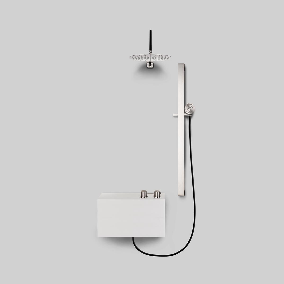 Стержень из нержавеющей стали с ручным душем Cropelli Alyssia ARCH-00123690 - Вид №6