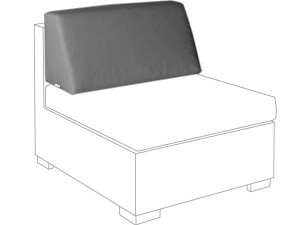 10.00.1423 Подушки спинки центрального модуля наружные гранитные Mbm