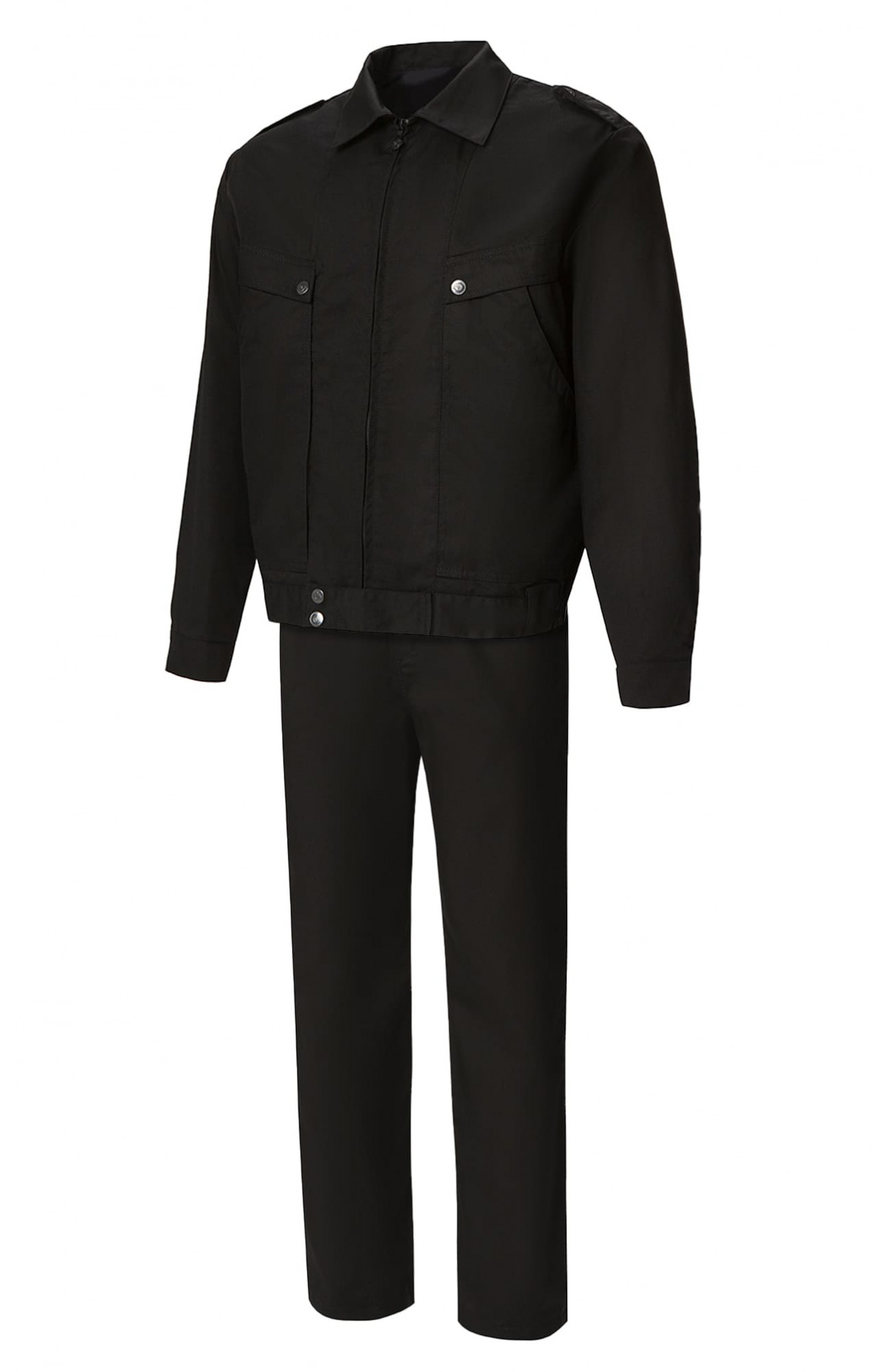 61522 Костюм "Страйк" летний черный  Одежда для охранных структур  размер 60-62/182-188 Спецодежда 