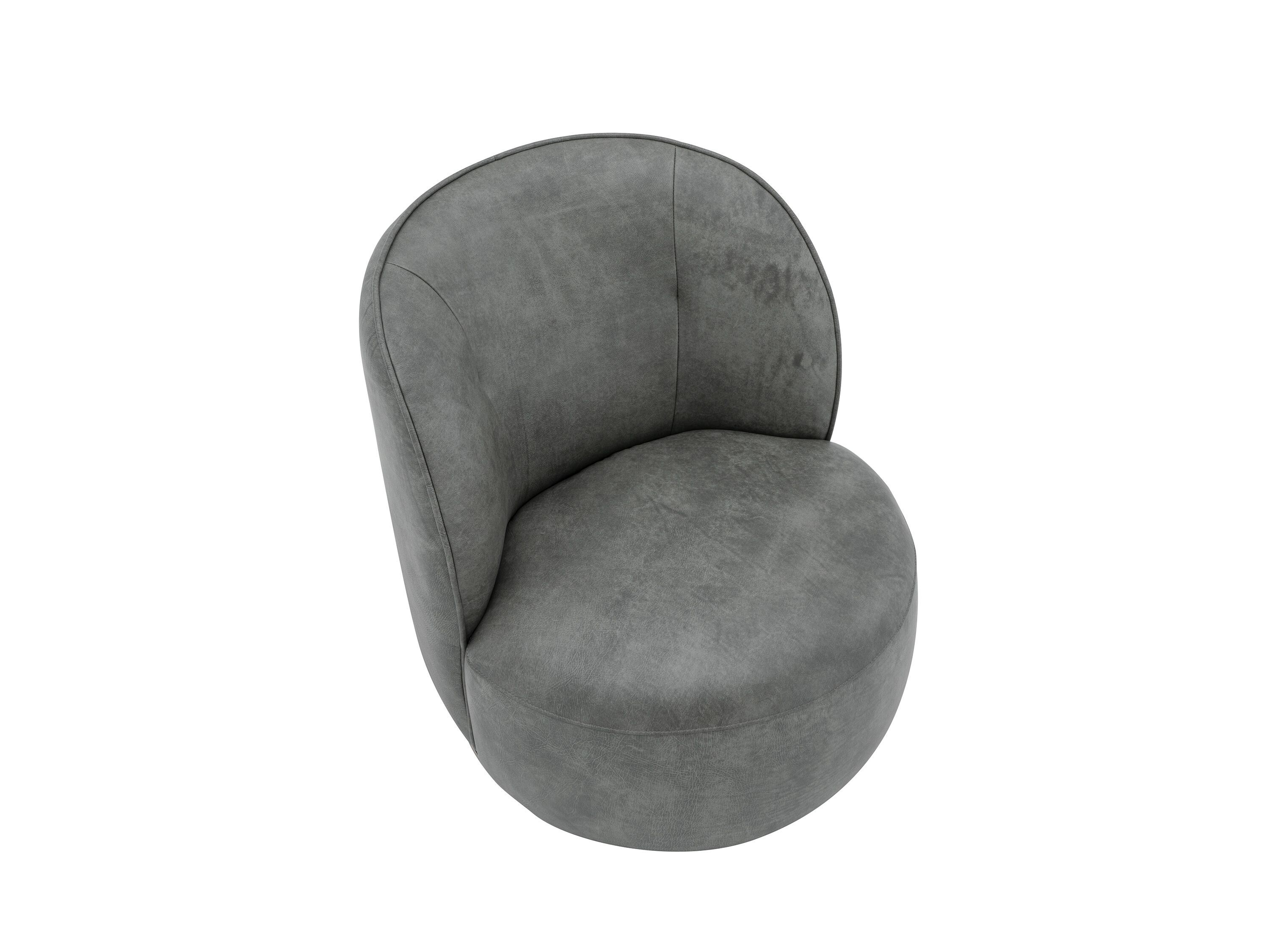 Кожаное кресло CAMPO DE' FIORI CHUBBY ARCH-00095489 - Вид №1