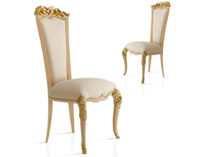 Мягкий стул из ткани