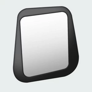 Зеркало настенное малое крашеное черное Woodi WOODI ДИЗАЙНЕРСКИЕ 00-3966372 Черный