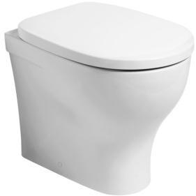 PAVCTTE00000 Приставной унитаз напольный Белый Azzurra Ceramica PRATICA Италия