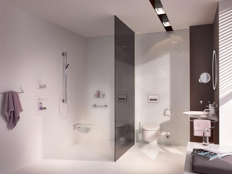 950.33.10051 Душевая штанга теплое прикосновение HEWI Greifen  - Вид №5