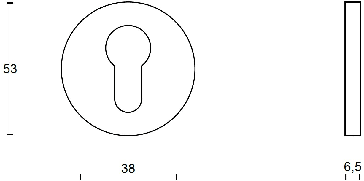 Formani Круглая розетка из матового черного ПВХ Arc sun-id-1483531 - Вид №1