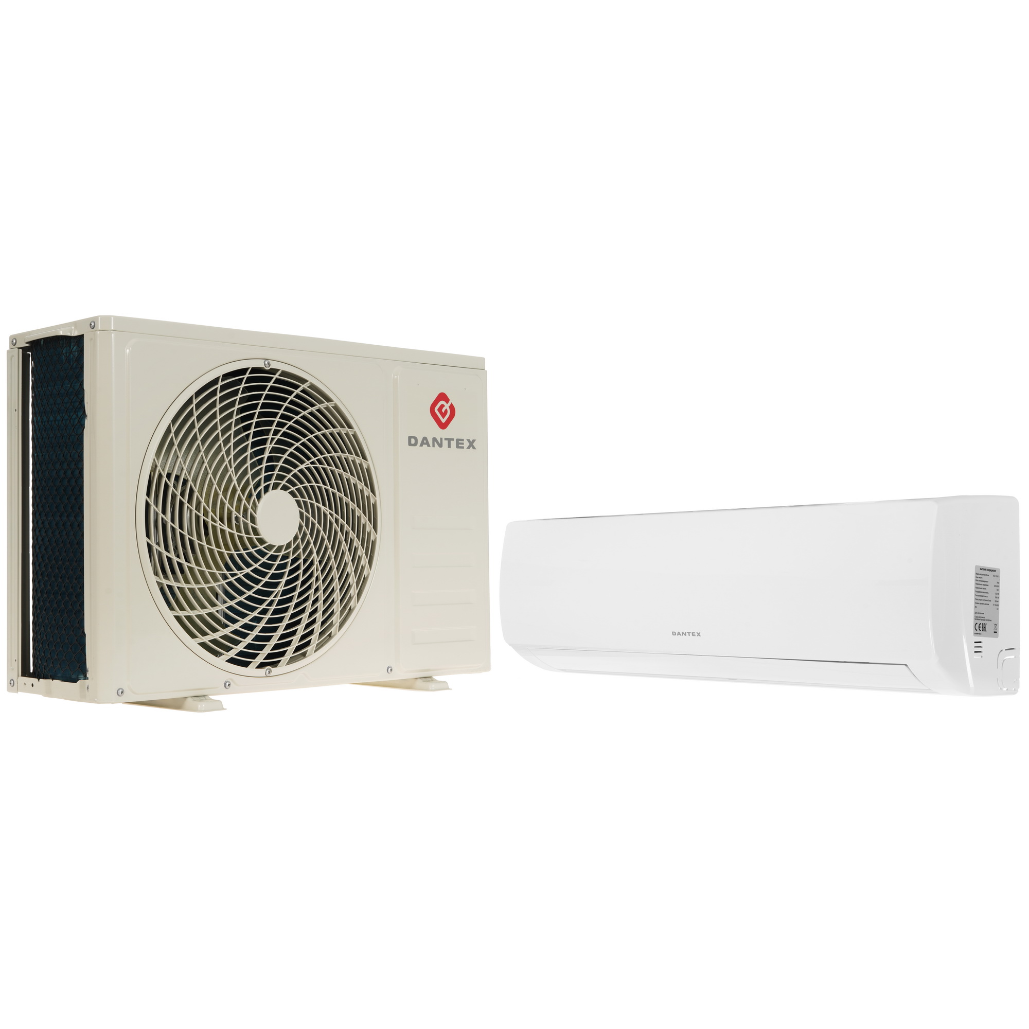 9986554 Кондиционер настенный сплит-система Dantex RK-12ENT4/RK-12ENT4E белый STDN-0014313