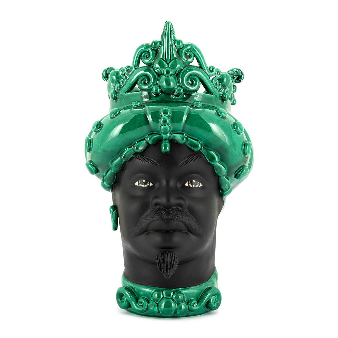 201142-MK ABHIKA ВАЗА MORO MAN MED. МАТ H45  - Вид №1