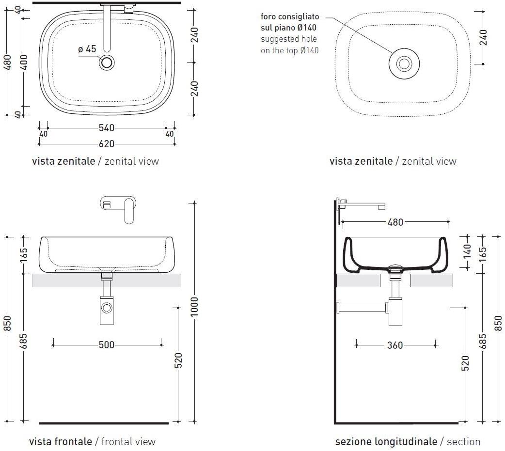 Ceramica Flaminia Bonola  Bn60a  - Вид №1