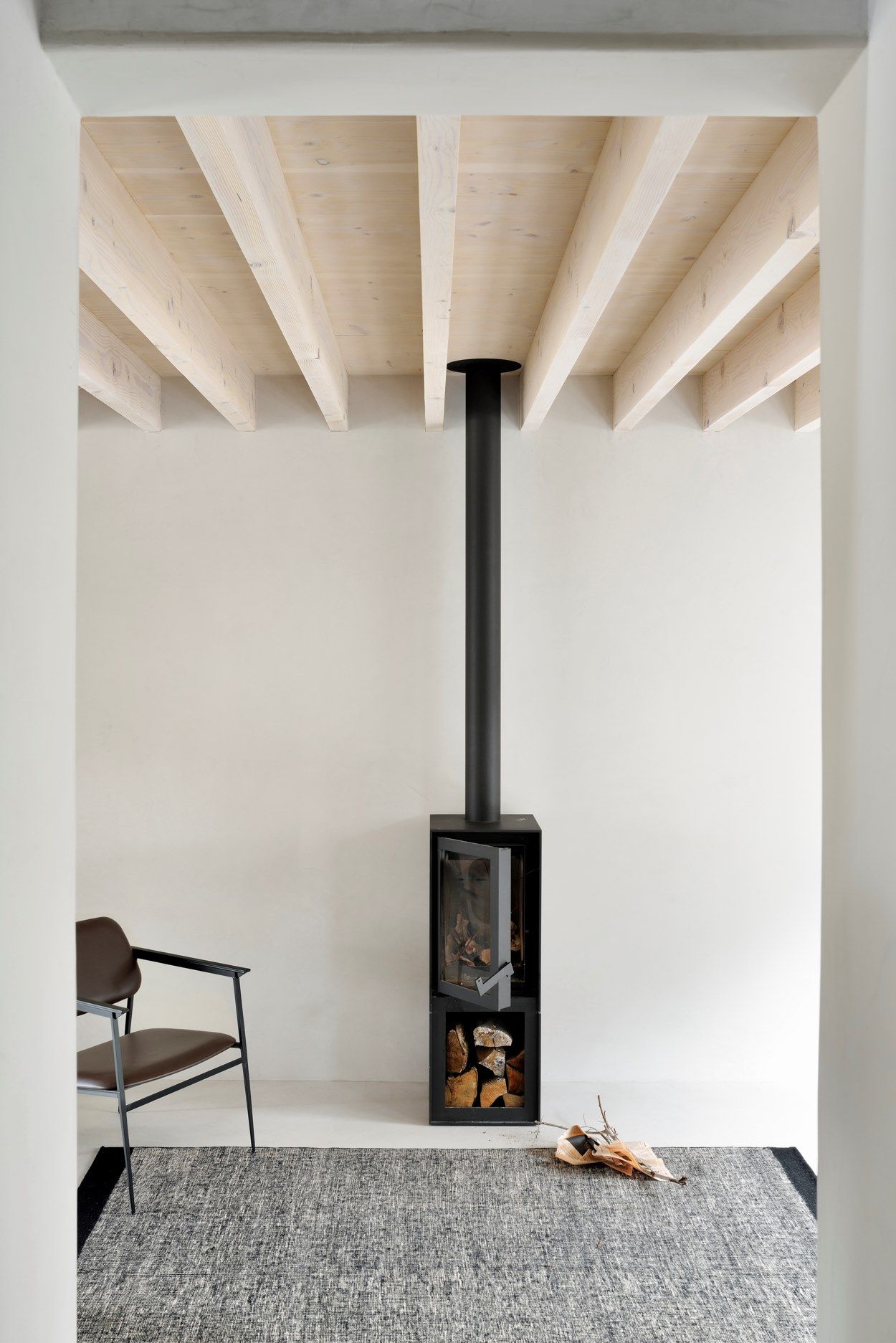 Прямоугольный ковер ручной работы из шерсти Ethnicraft Предметы первой необходимости ARCH-00132879 - Вид №5