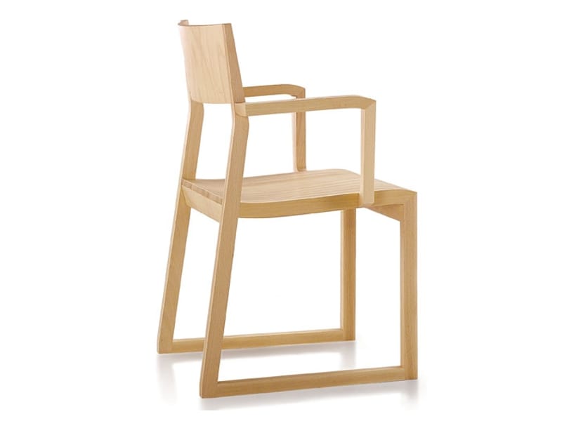 Стул из бука Zilio A&C Sciza ARCH-00100330 - Вид №4