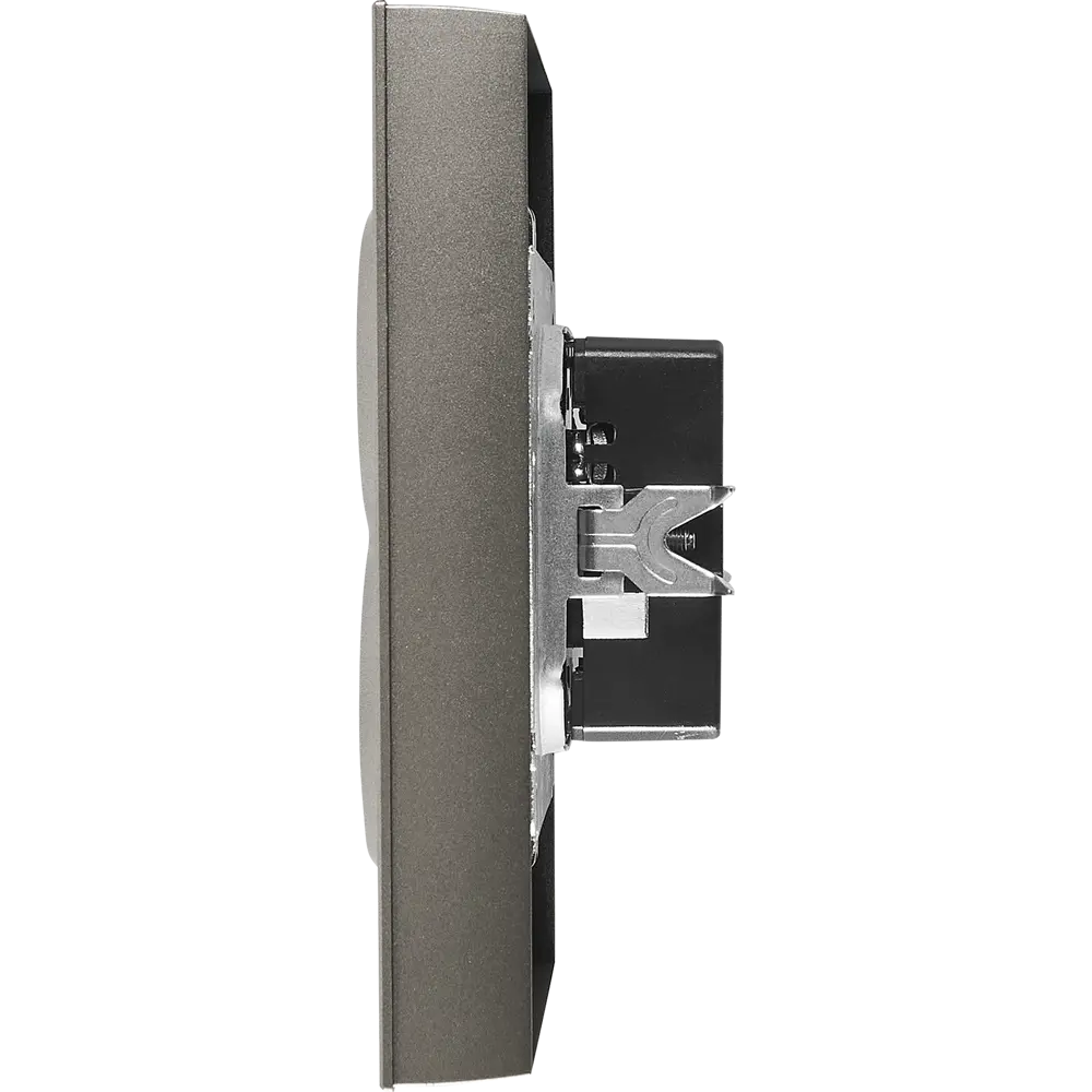 IEK Brite - двойная розетка с защитными шторками и заземлением 87761621 STLM-1107137 - Вид №2