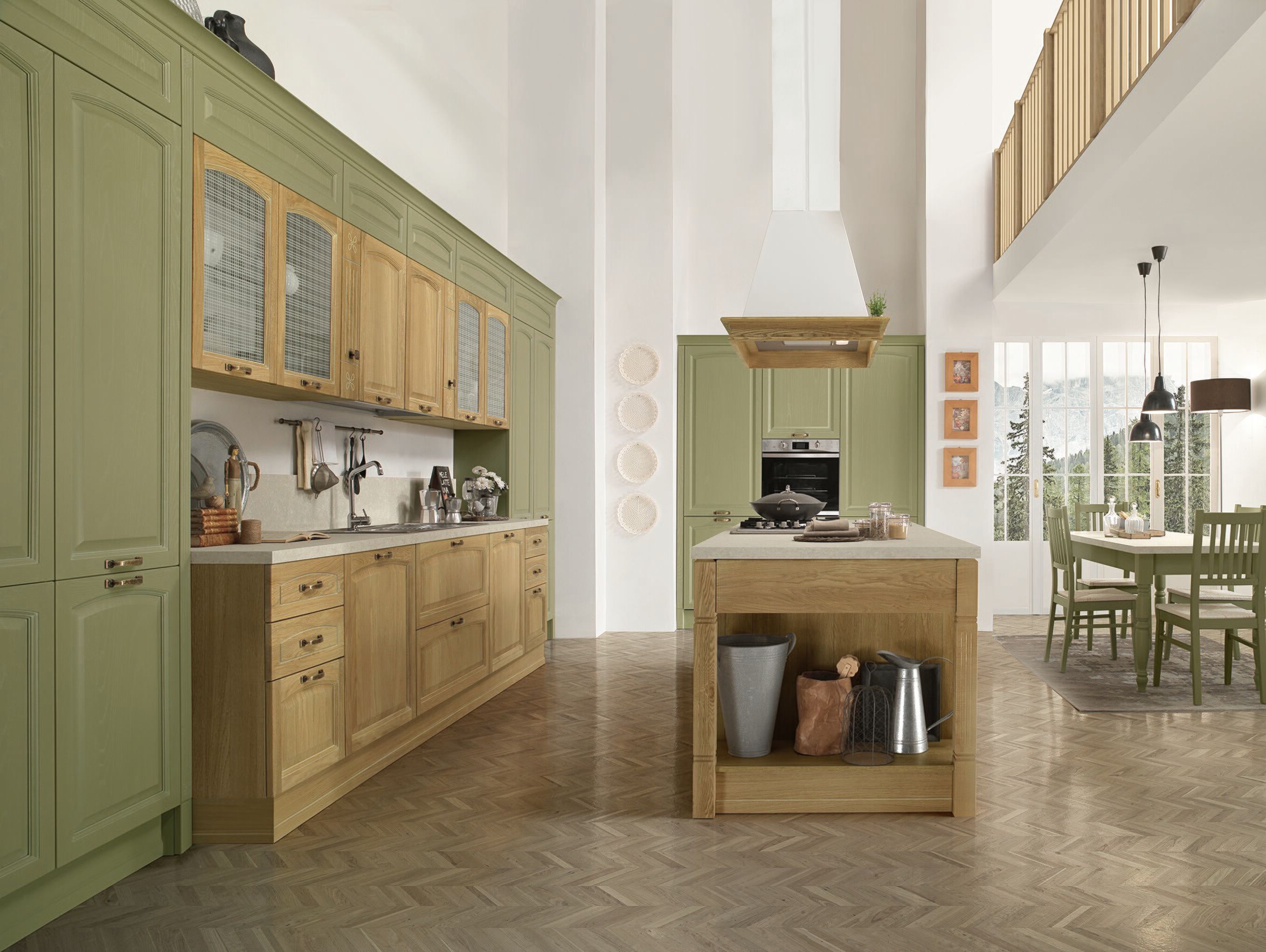 Встроенная кухня Febal Casa ARCH-00037471 - Вид №60