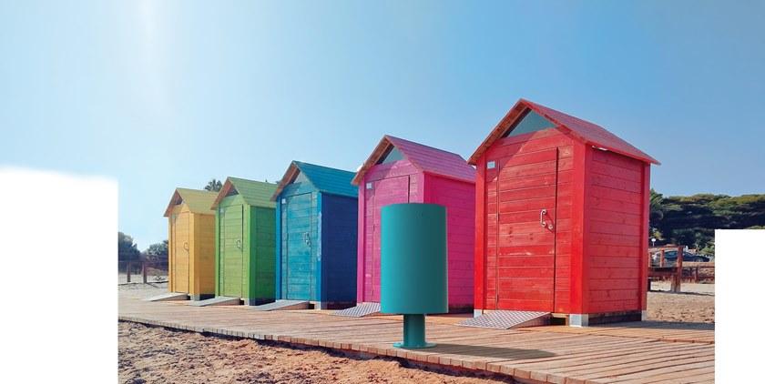 City Design Контейнер для мусора из оцинкованной стали для раздельного сбора мусора sun-id-1412331 - Вид №2