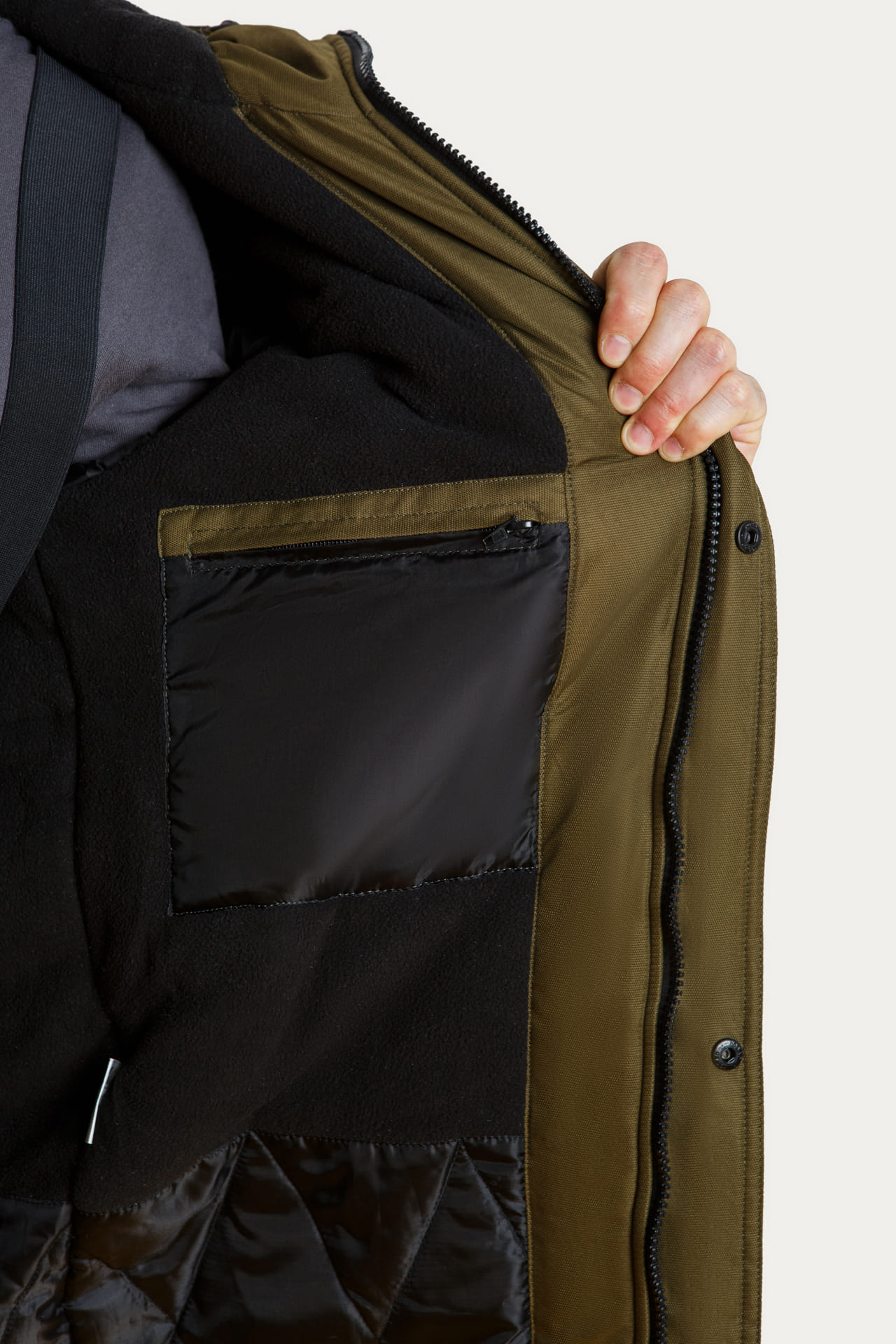 63936 Костюм  зимний хаки West Fishing  Зимняя спецодежда Santreyd  - Вид №15