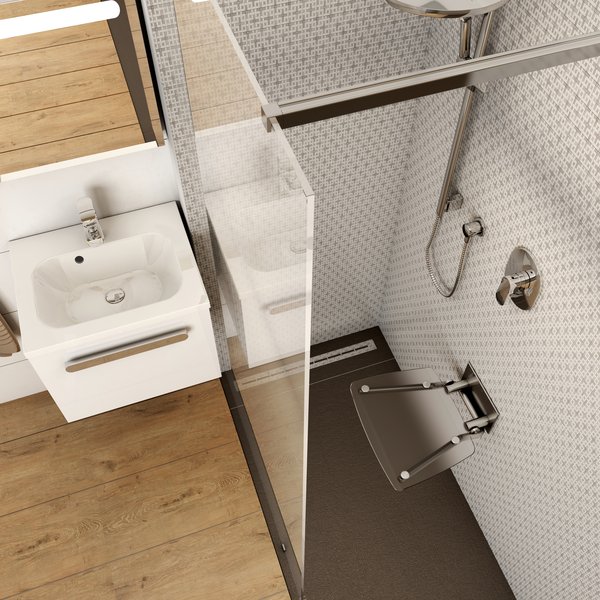 Унивеpсальное сиденье для душа OVO-B-ORANGE Ravak B8F0000017 - Вид №11