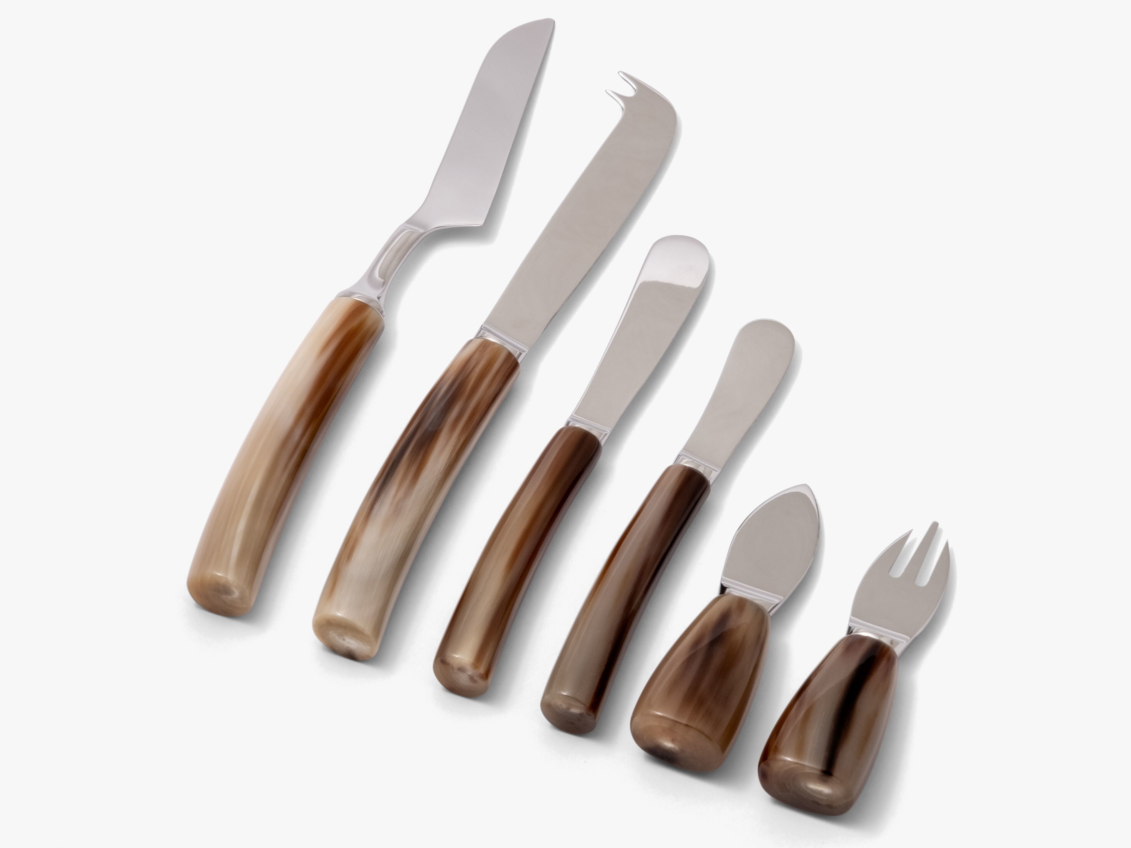 Набор столовых приборов для сыра из нержавеющей стали Zanchi 1952 Natural ARCH-00140078