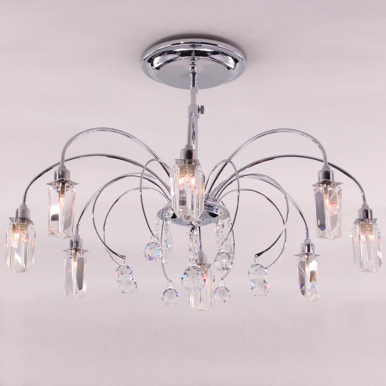 Потолочная люстра Citilux Калипсо Хром CL211181 CITILUX ДИЗАЙНЕРСКИЕ, КАЛИПСО ХРОМ 183060 Хром  - Вид №2