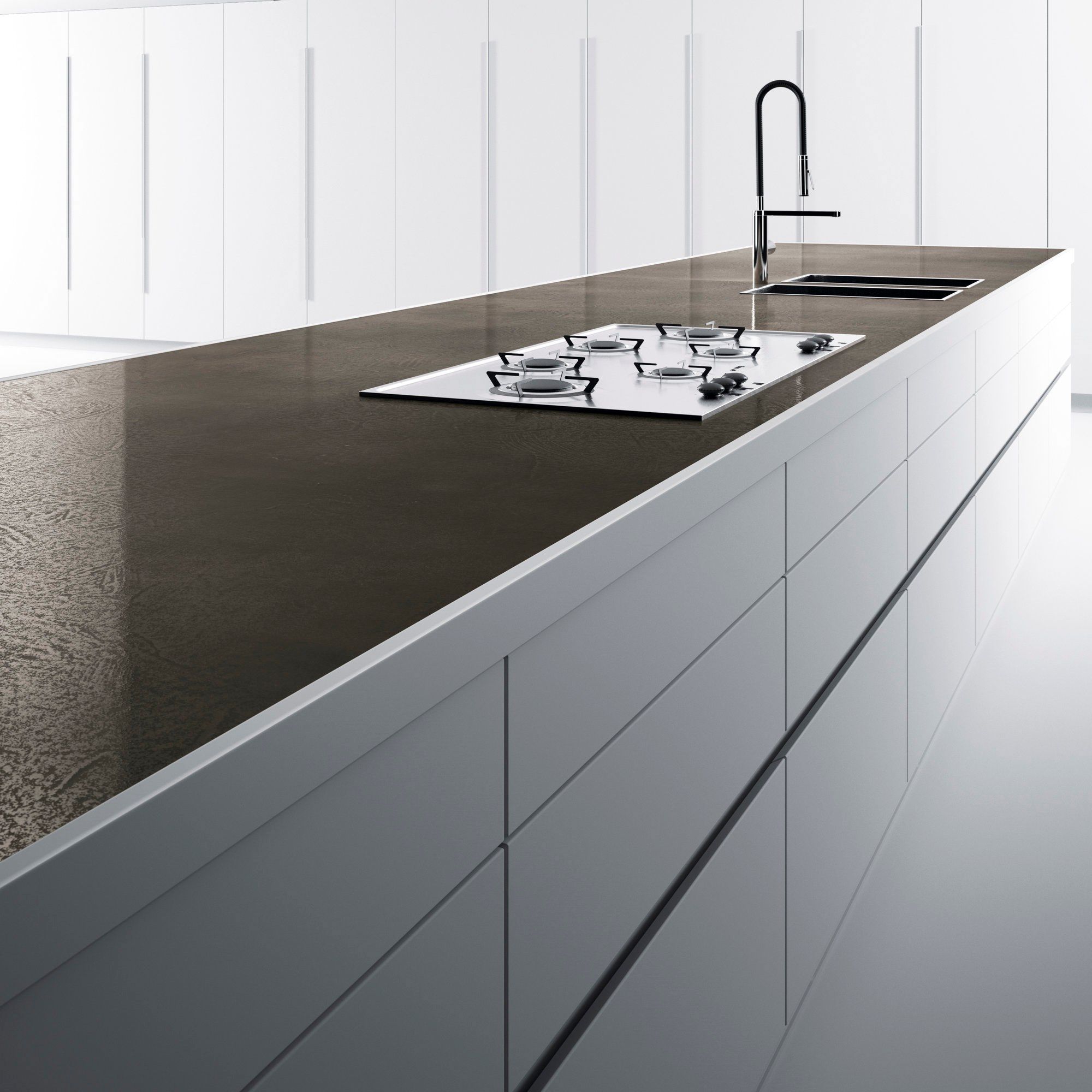 Пол / керамогранит с эффектом смолы Fiandre HQ.Resin Maximum ARCH-00139023 - Вид №8