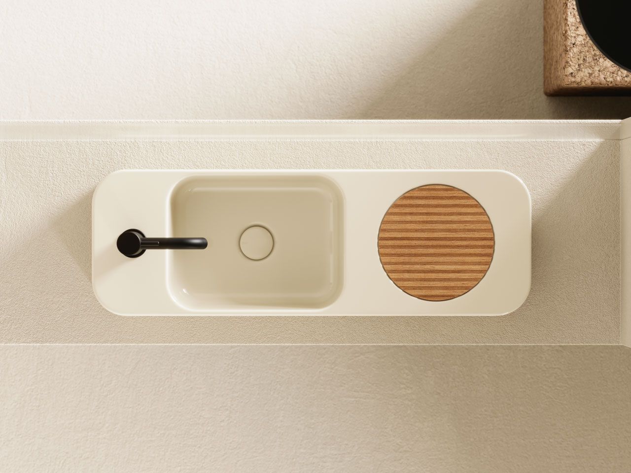 Керамическая прямоугольная столешница для мытья рук Nic Nanoo ARCH-00147301 - Вид №1