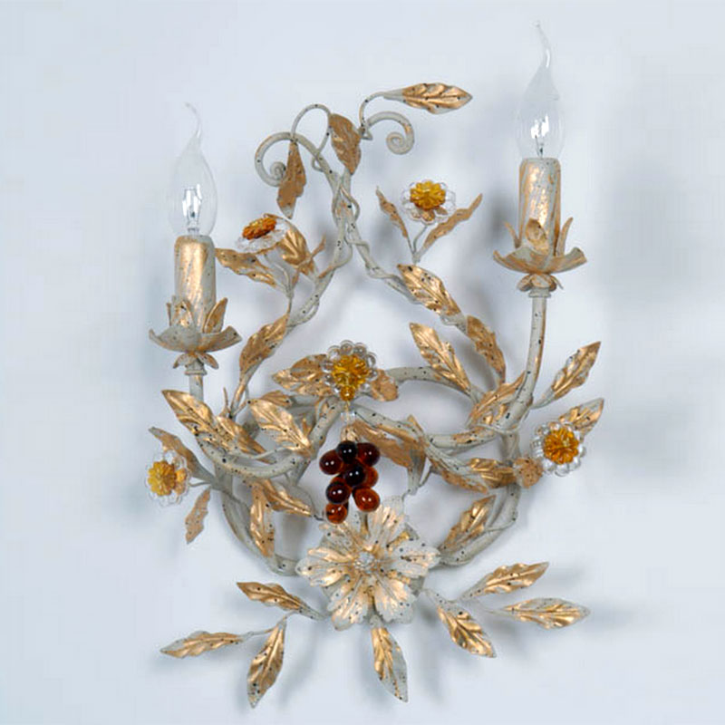 Бра Toscana от Schuller 72-0626 SCHULLER СВЕЧА, ФЛОРИСТИКА 245833 Золото  - Вид №1