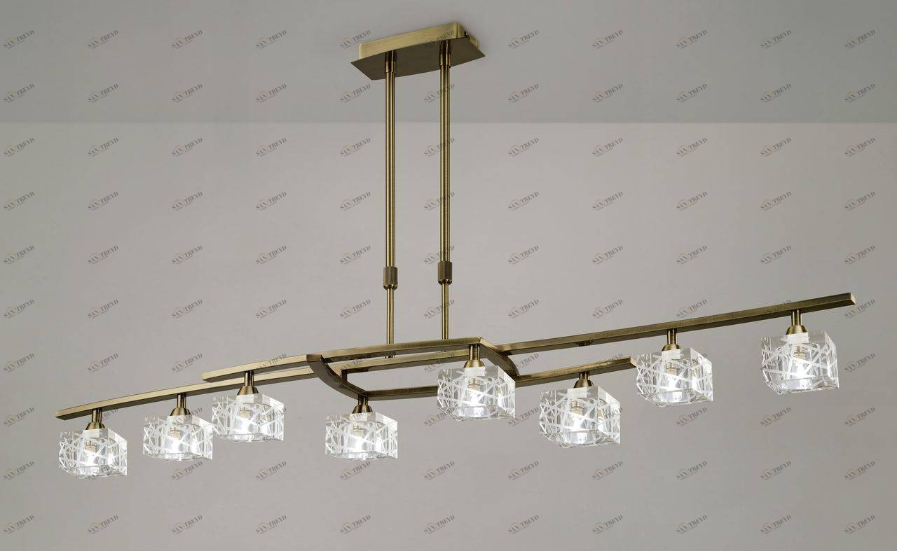 Подвесная люстра Mantra Zen 1434 MANTRA ДИЗАЙНЕРСКИЕ, ZEN 055965 Бронза 