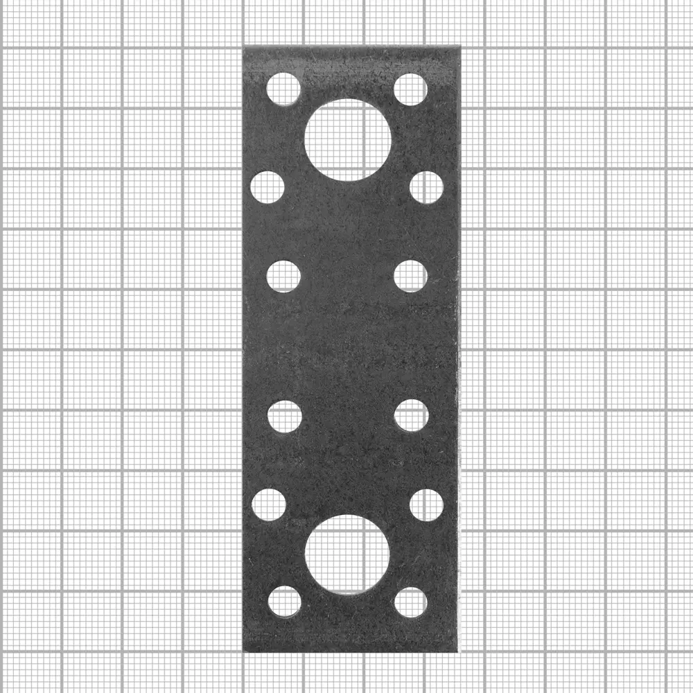 Пластина крепежная оцинкованная 100x1.8x36 мм, 20 шт КРЕПКО-НАКРЕПКО STLM-2105254 - Вид №3