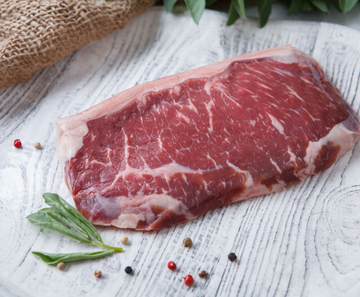 3426 Стейк Стриплойн из мраморной говядины (CHOICE) Вкусляндия  - Вид №1