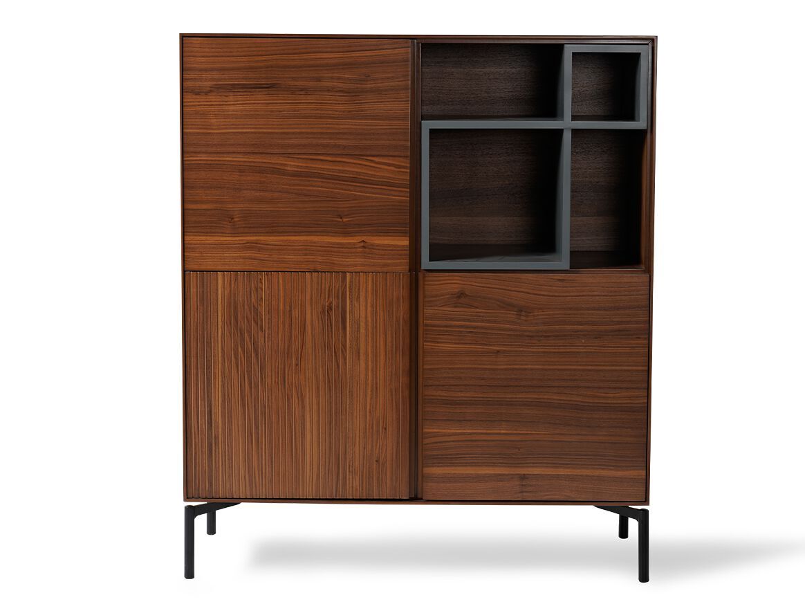 Деревянный шкаф с распашными дверцами NDESIGN пекан ARCH-00109558