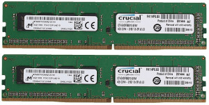 CT2K4G4DFS8213 8gb kit (4gbx2) ddr4 2133 mt/s (pc4-17000) cl15 sr x8 unbuffered dimm 288pin Crucial