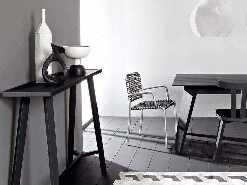 Gervasoni Прямоугольная консоль из ореха Gray sun-id-1386717 - Вид №3