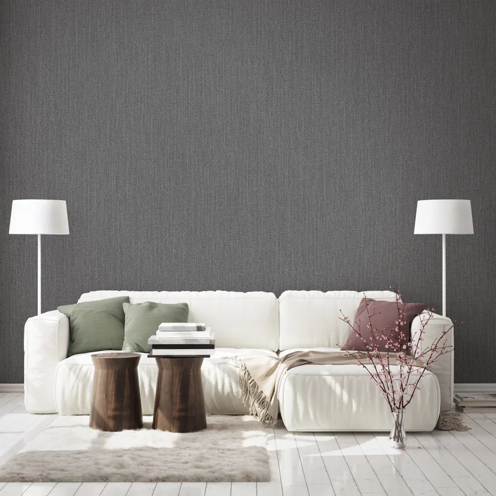 Обои флизелиновые Inspire Rich серые 1.06 м STLM-2146256 - Вид №2
