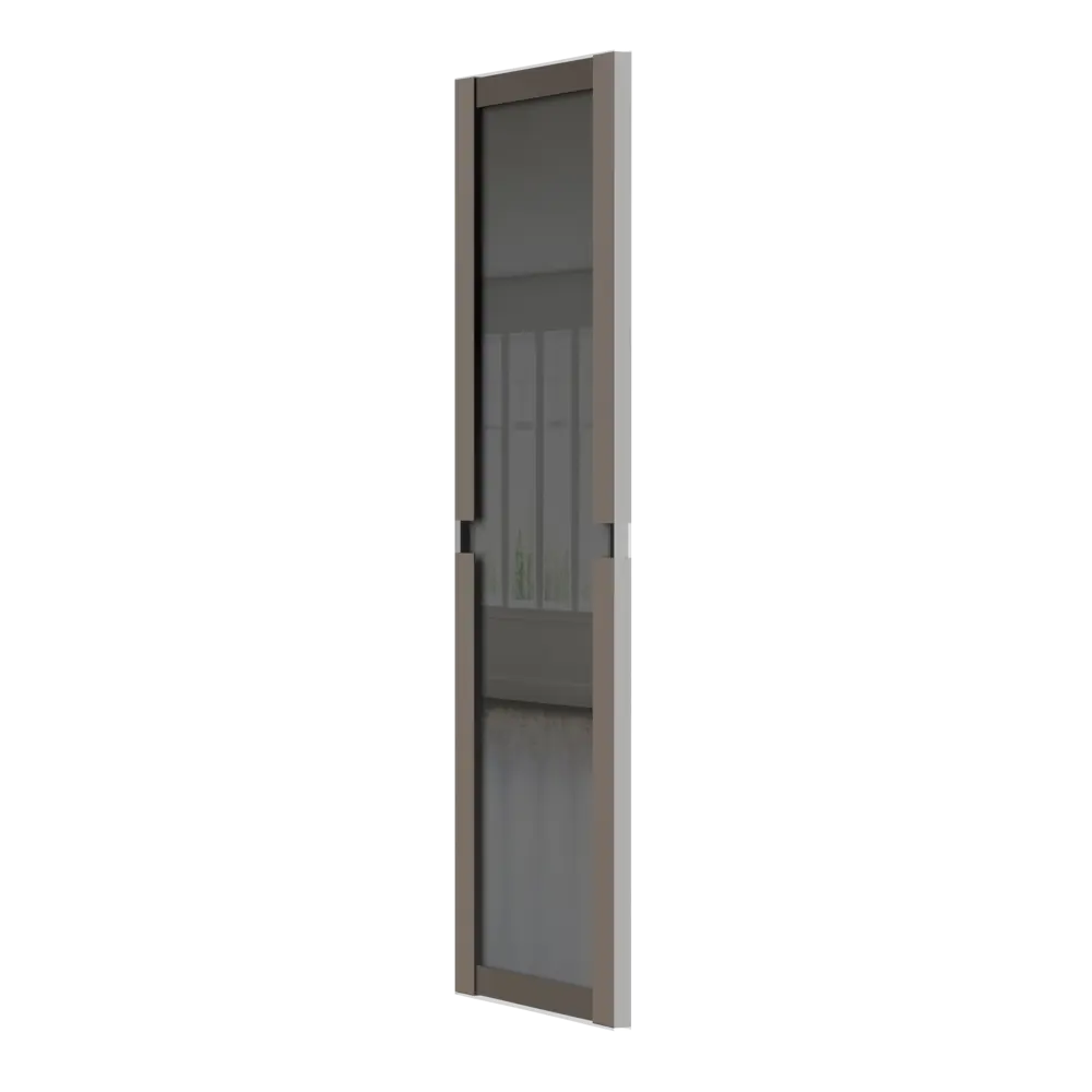 Дверь-купе KONSENSA 225.5x70.4 см с зеркалом профиль черный STLM-2020388 - Вид №6