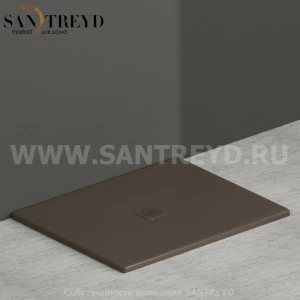 DT100CS Душевой поддон 100x80 керамический Globo
