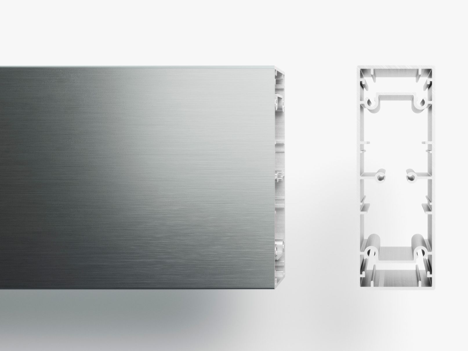 Модульная решетчатая система Dresswall В полоску на фасаде ARCH-00133878