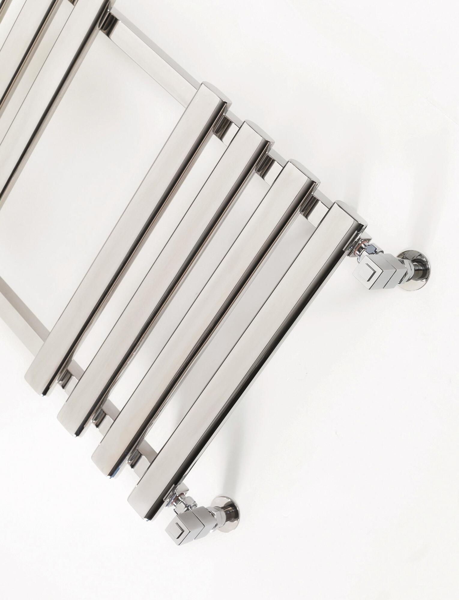 Полотенцесушитель Hammam NEPTUNE Stainless steel  комбинированный; электрический или водяной Сталь  - Вид №56