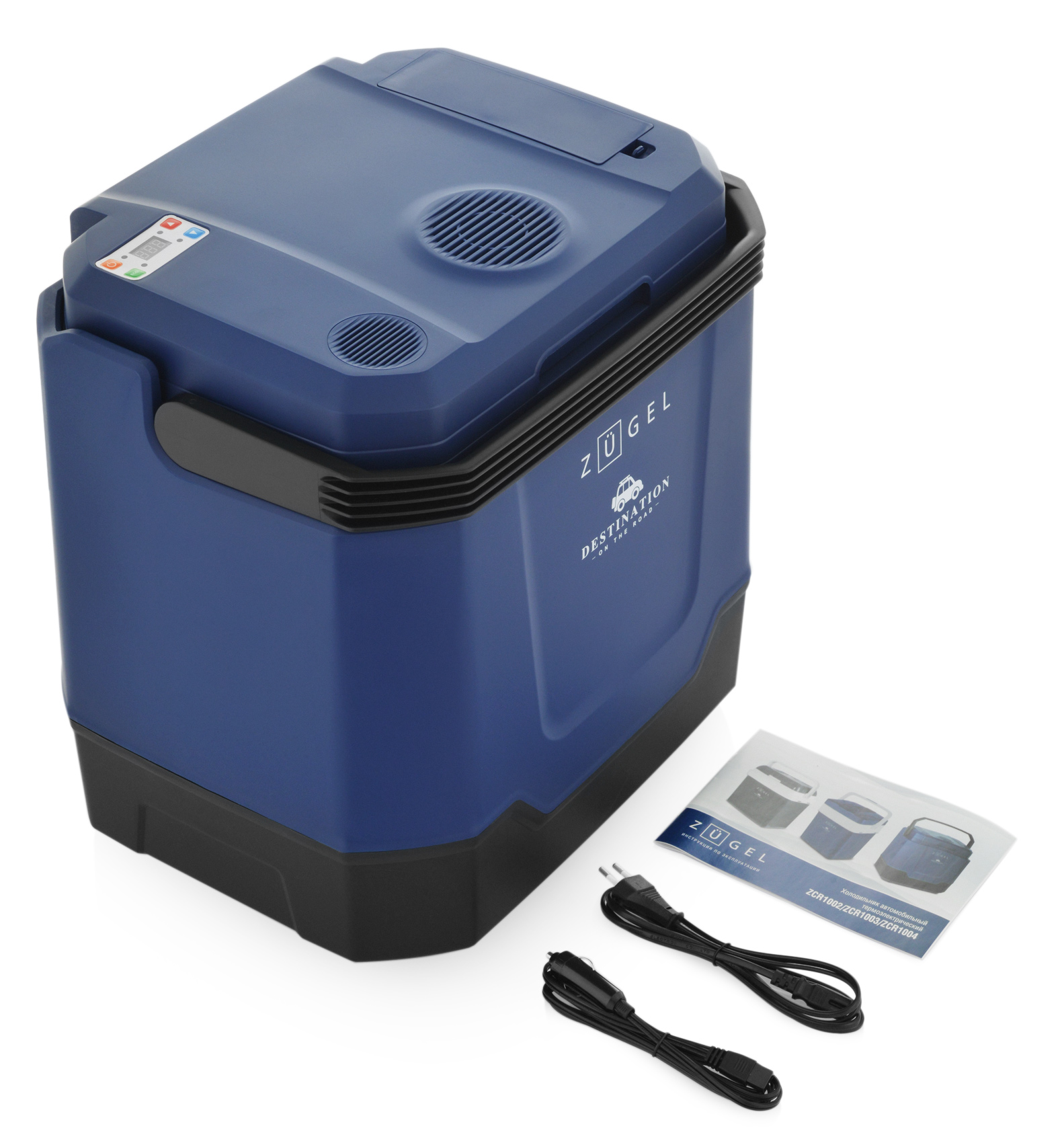 9007574 Холодильник автомобильный Zugel ZCR1004 синий STDN-0141040 - Вид №16