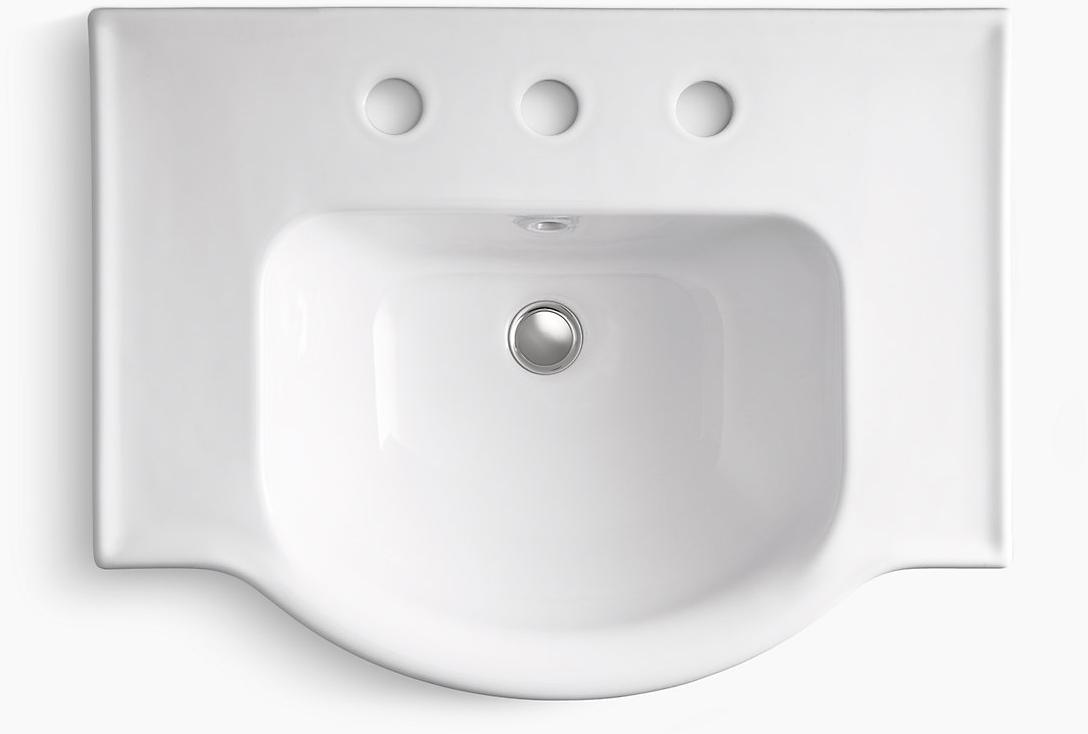 K-5266-8-95 Напольная раковина стоящая прямоугольная Kohler  - Вид №2