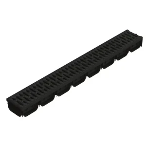 Лоток Standartpark Spark 2 пластиковый 1000x125x70 мм с пластиковой решеткой класса А15