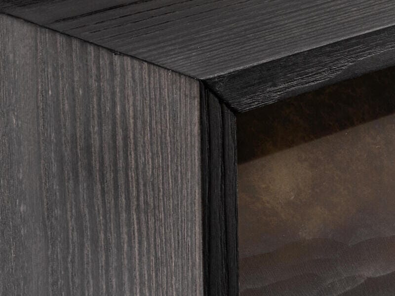 Деревянный и стеклянный шкаф для телевизора с ящиками ARTE VENEZIANA Langhe ARCH-00077127 - Вид №5