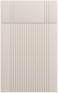 Фасады для кухни Модерн Фрезеровка «Риффель» 103 Топлёное молоко