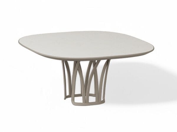 Алюминиевый квадратный низкий садовый столик YAAZ Koru ARCH-00120446