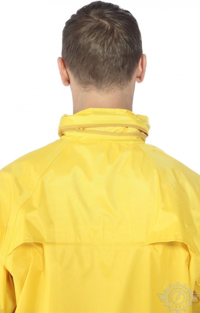 4957160 Плащ "Альбатрос ЛАЙТ" влагозащитный желтый  Непромокаемая спецодежда  размер L  - Вид №10